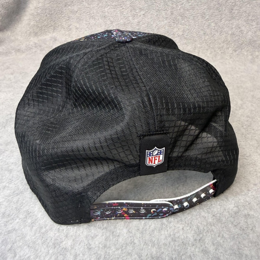 New York Jets Hat Cap Snap Back Mens One Size NFL Football Crucial Catch New Era - Picture 5 of 10